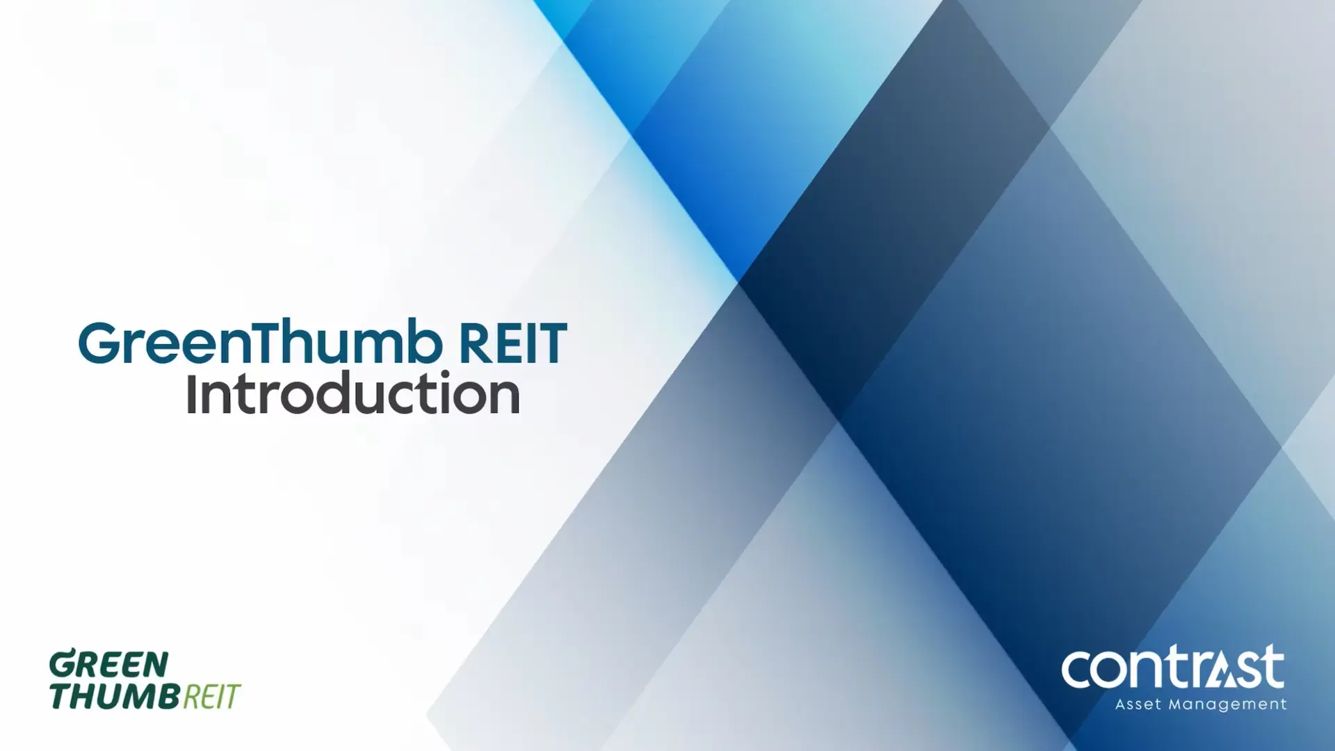 greenthumb reit introduction